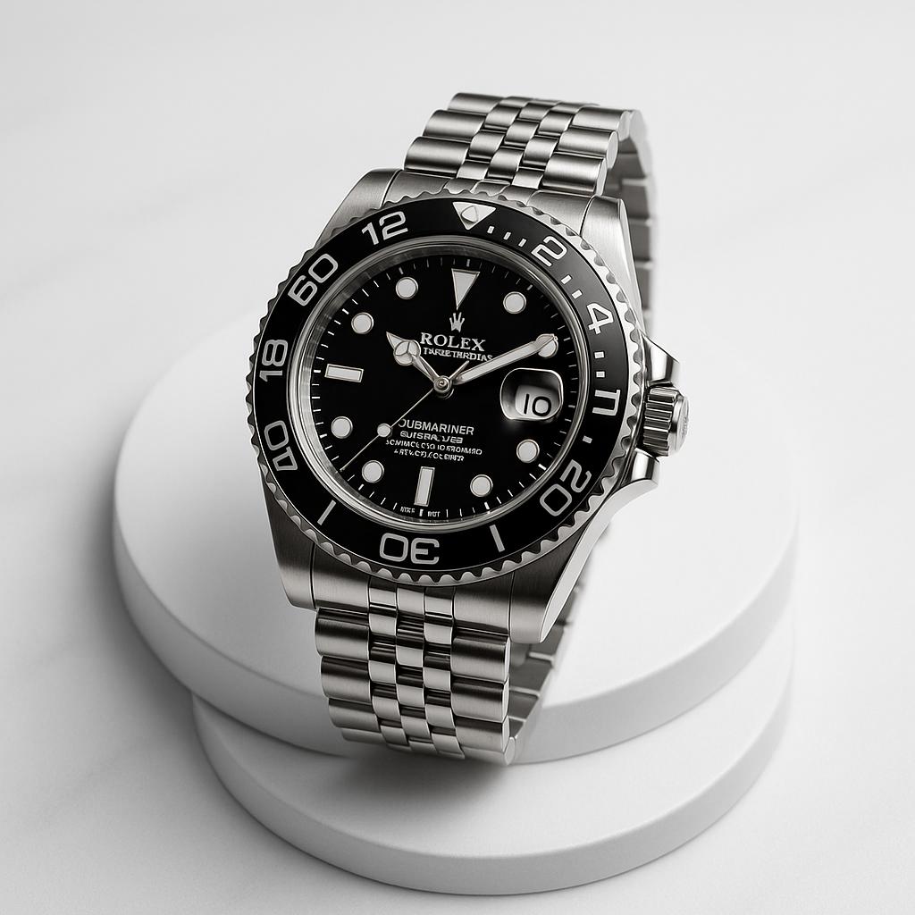 Submariner | Silver Chain | Black Dial