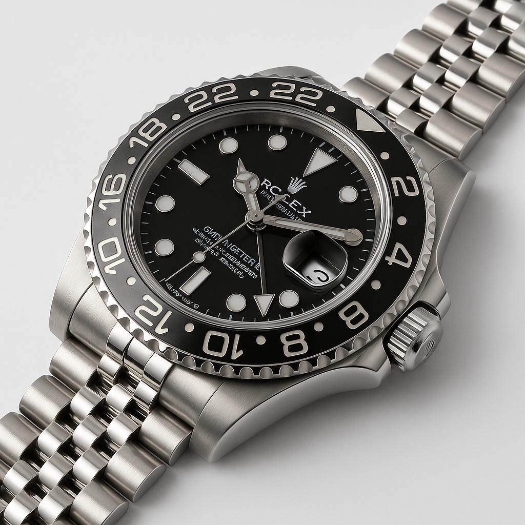 Submariner | Silver Chain | Black Dial